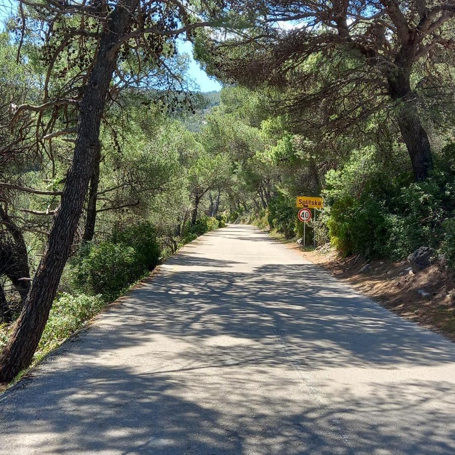 Villa Kuca Za Odmor Skalina - Sea View Splitska Esterno foto