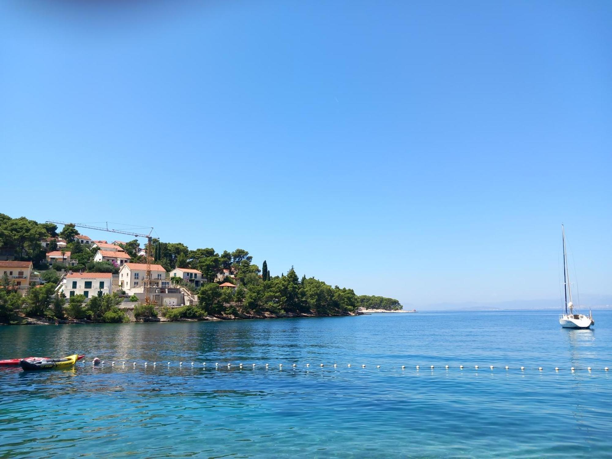 Villa Kuca Za Odmor Skalina - Sea View Splitska Esterno foto