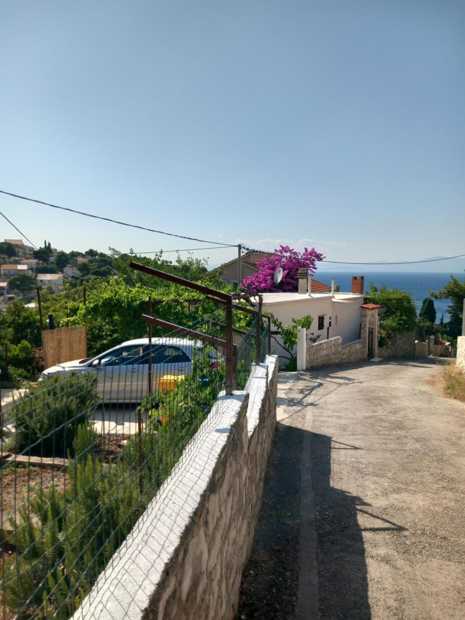 Villa Kuca Za Odmor Skalina - Sea View Splitska Esterno foto